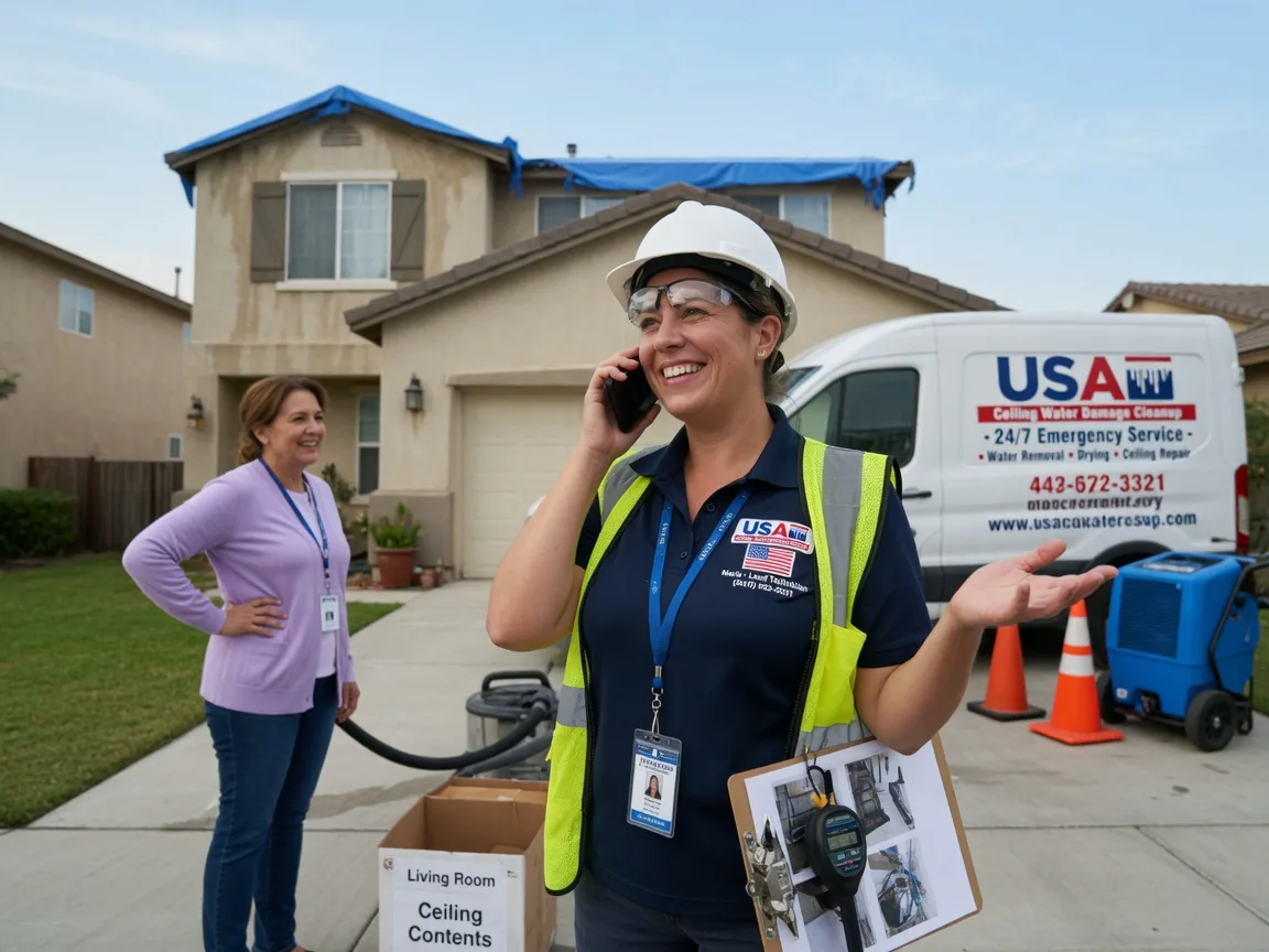 Ceiling Water Damage Restoration Deltaville, VA FAQs